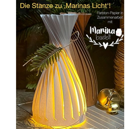 Punching template "Marinas Licht"