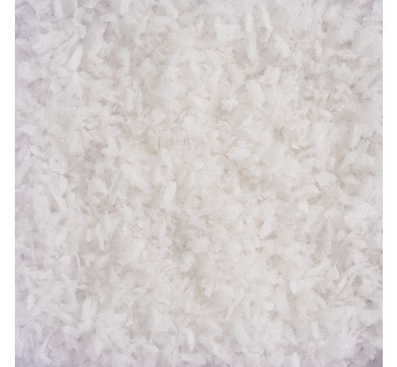 Organic decorative snow fine