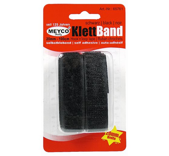 Klittenbandzelfklevend