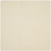 Muslin cotton fabric "Uni" Ecru-White