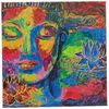 Painting by numbers on stretched canvas, 30 x 30 cm Lord Buddha