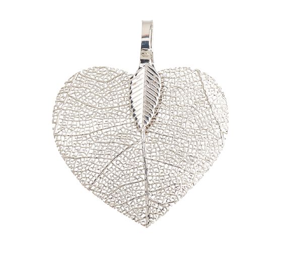 Decoration pendant "Filigree leaf"